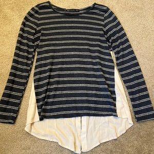 Potters pot striped blouse